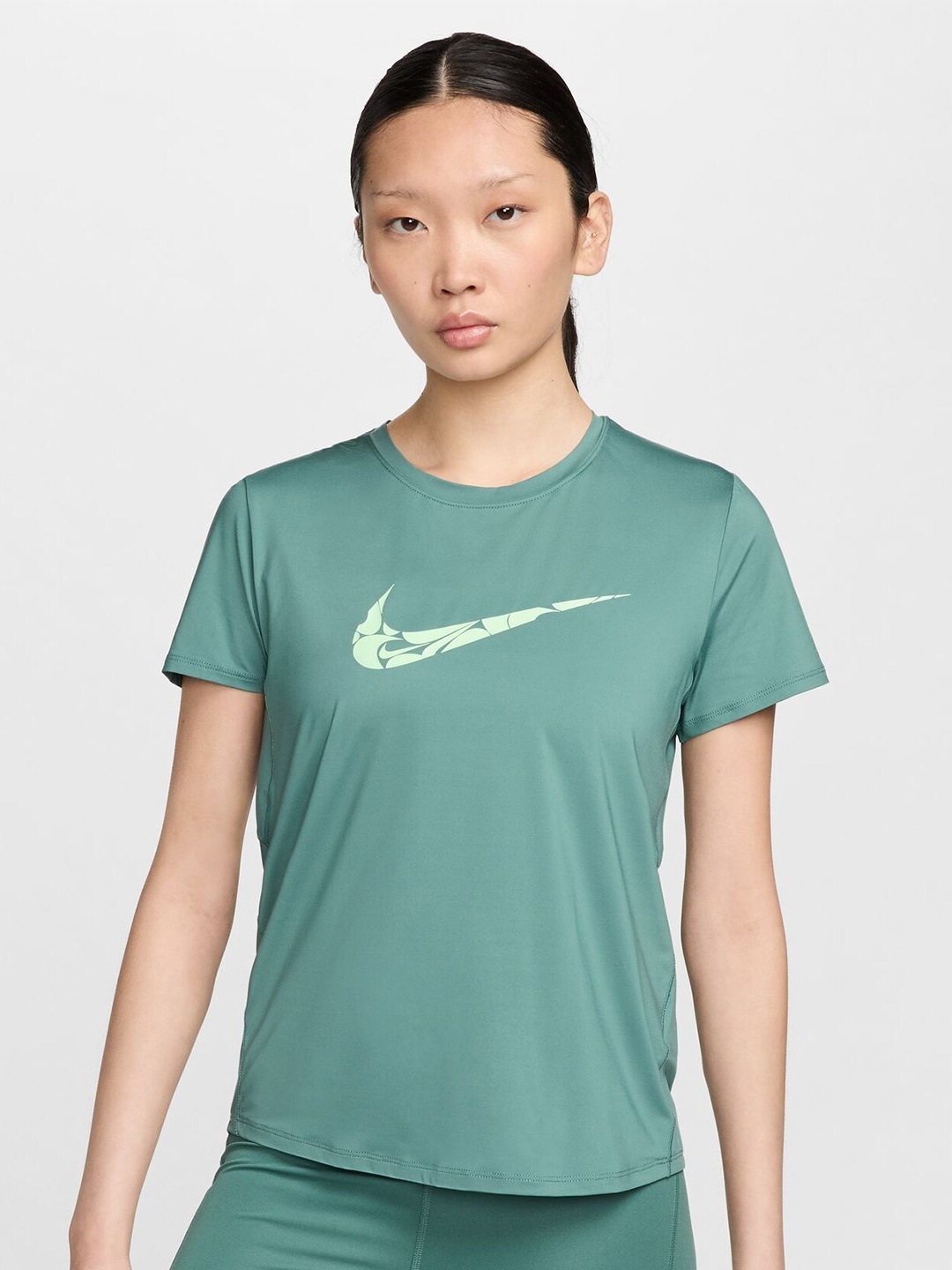 

Nike One Swoosh Women's Dri-FIT Short-Sleeve Running Top, Green