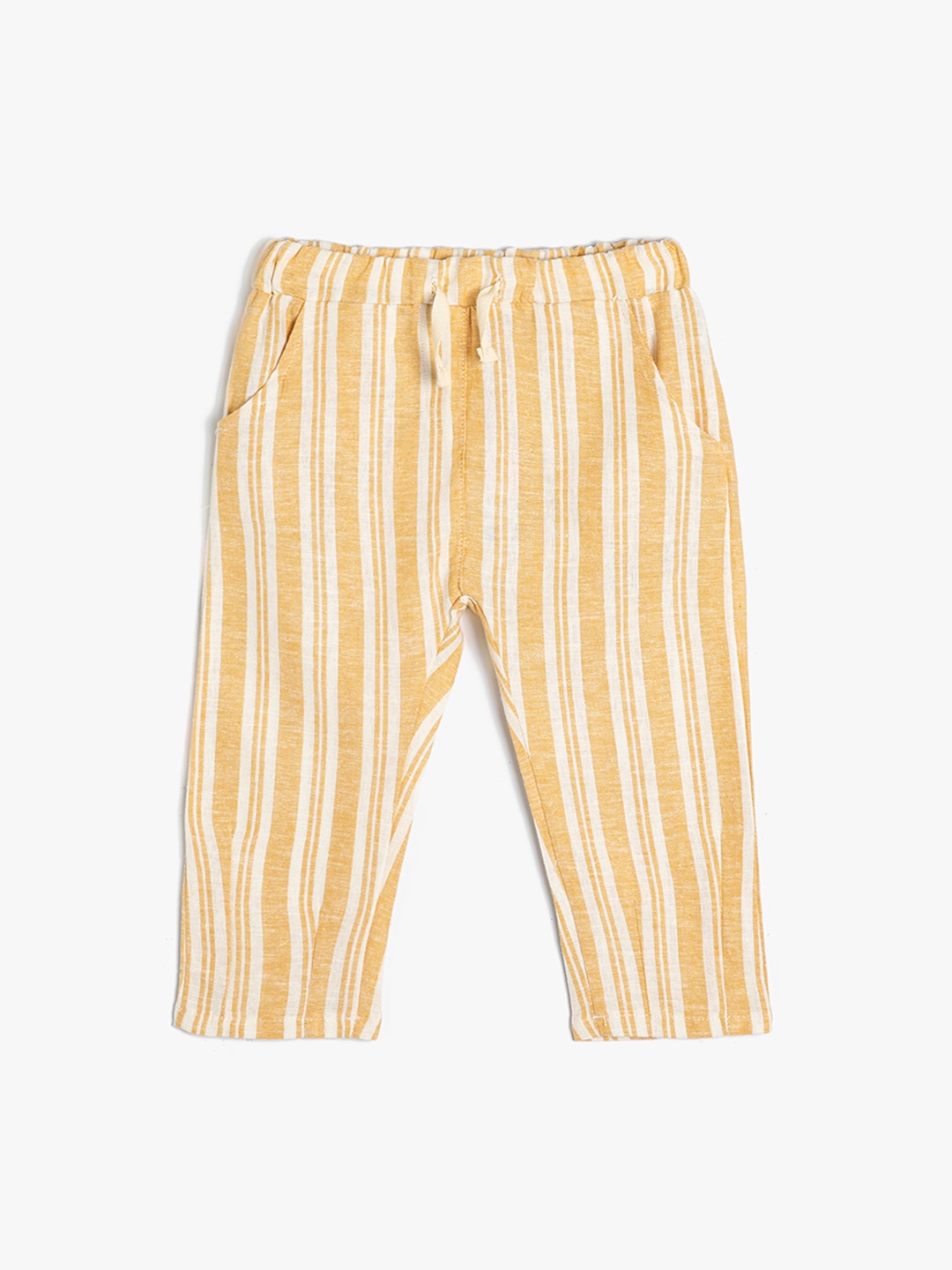 

Koton Boys Striped Trouser, Yellow