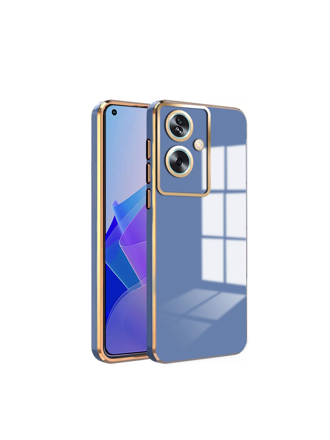 

Karwan Oppo A79 Back Case Mobile Accessories, Blue