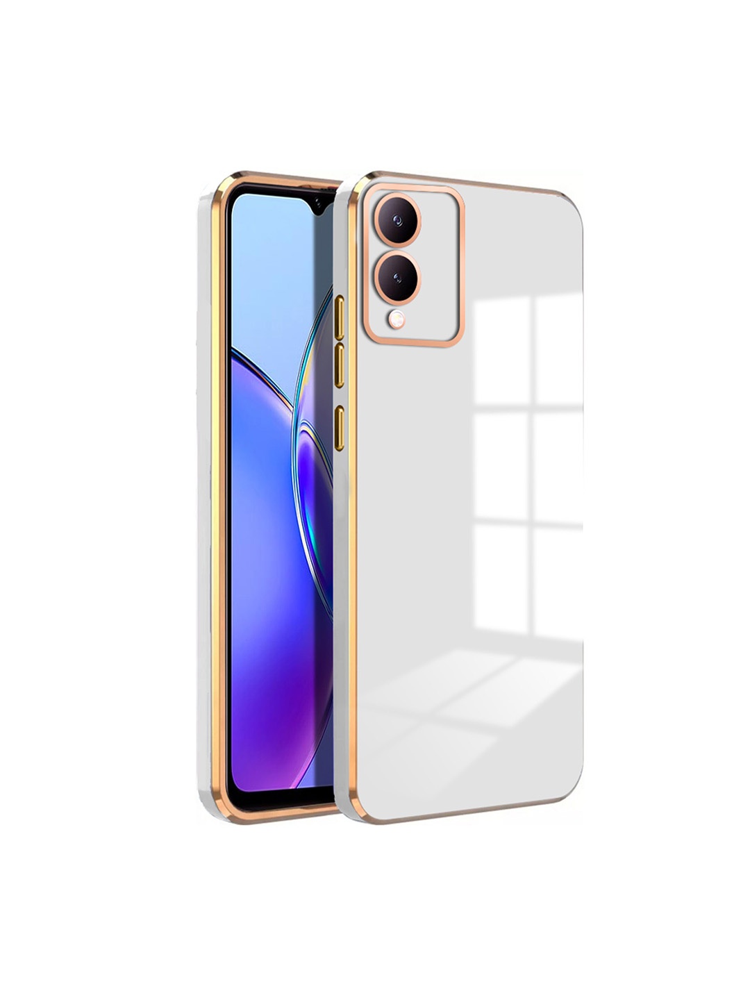 

Karwan Vivo Y17S Back Case Mobile Accessories, White