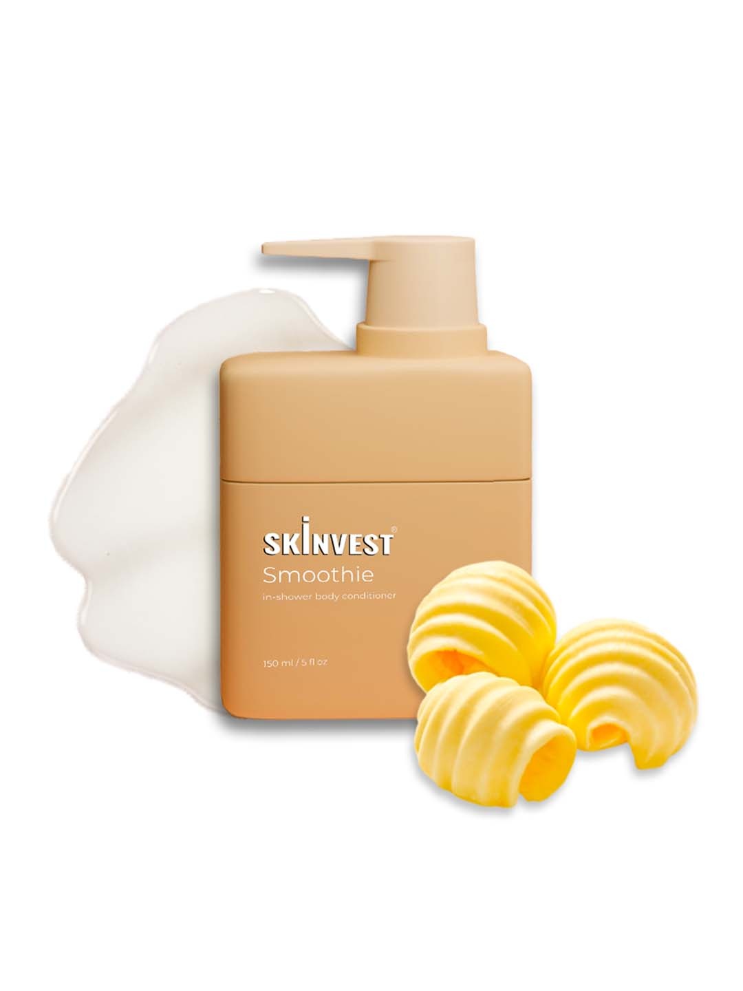 

SKINVEST Smoothie In-Shower Body Conditioner - 150ml, Nude