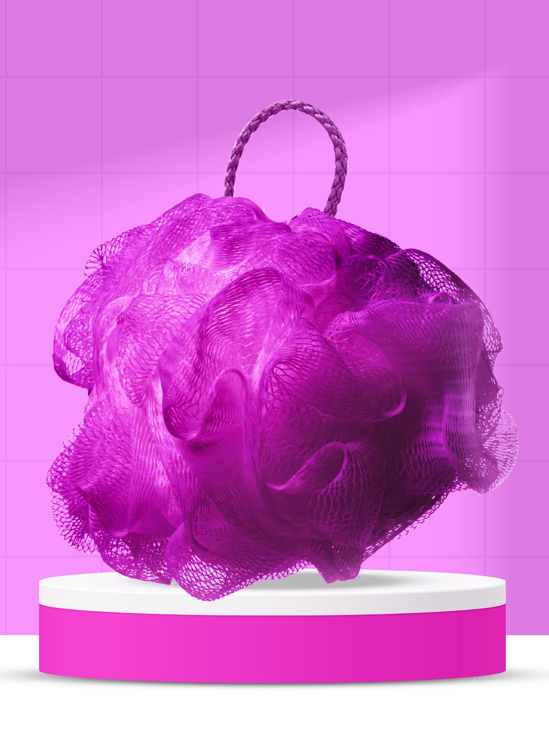 

MATRA Bath Loofah Sponge Shower Puff Body Scrub, Multi