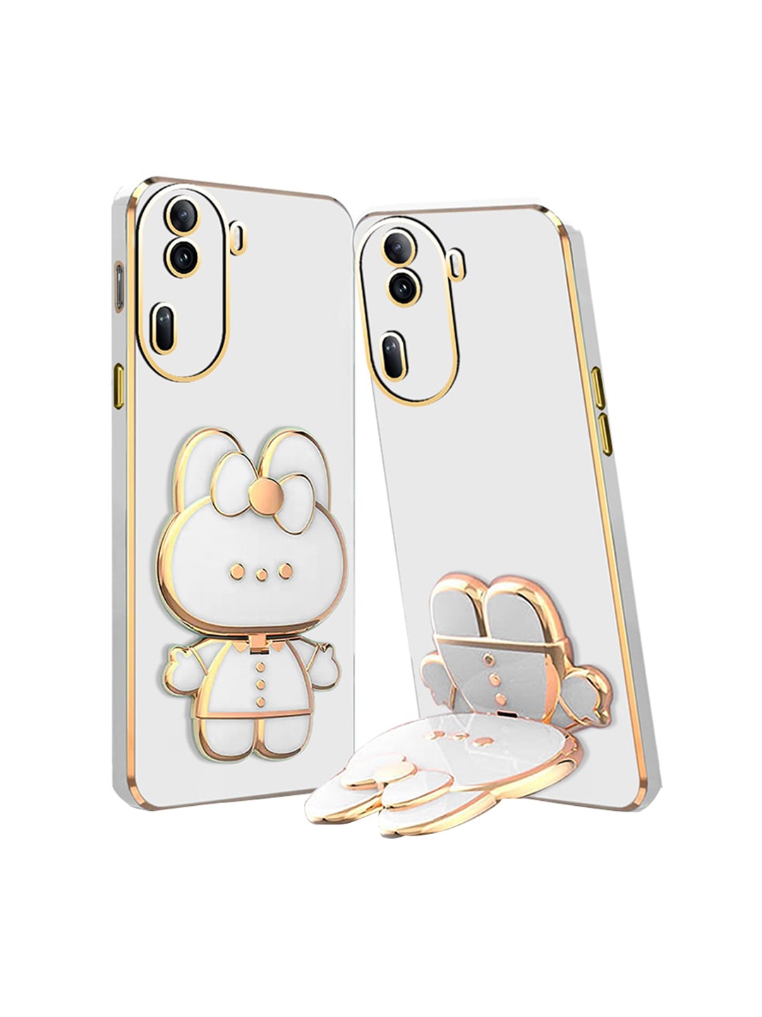 

Karwan 3D Cat Oppo Reno 11 Pro 5G Back Case, White