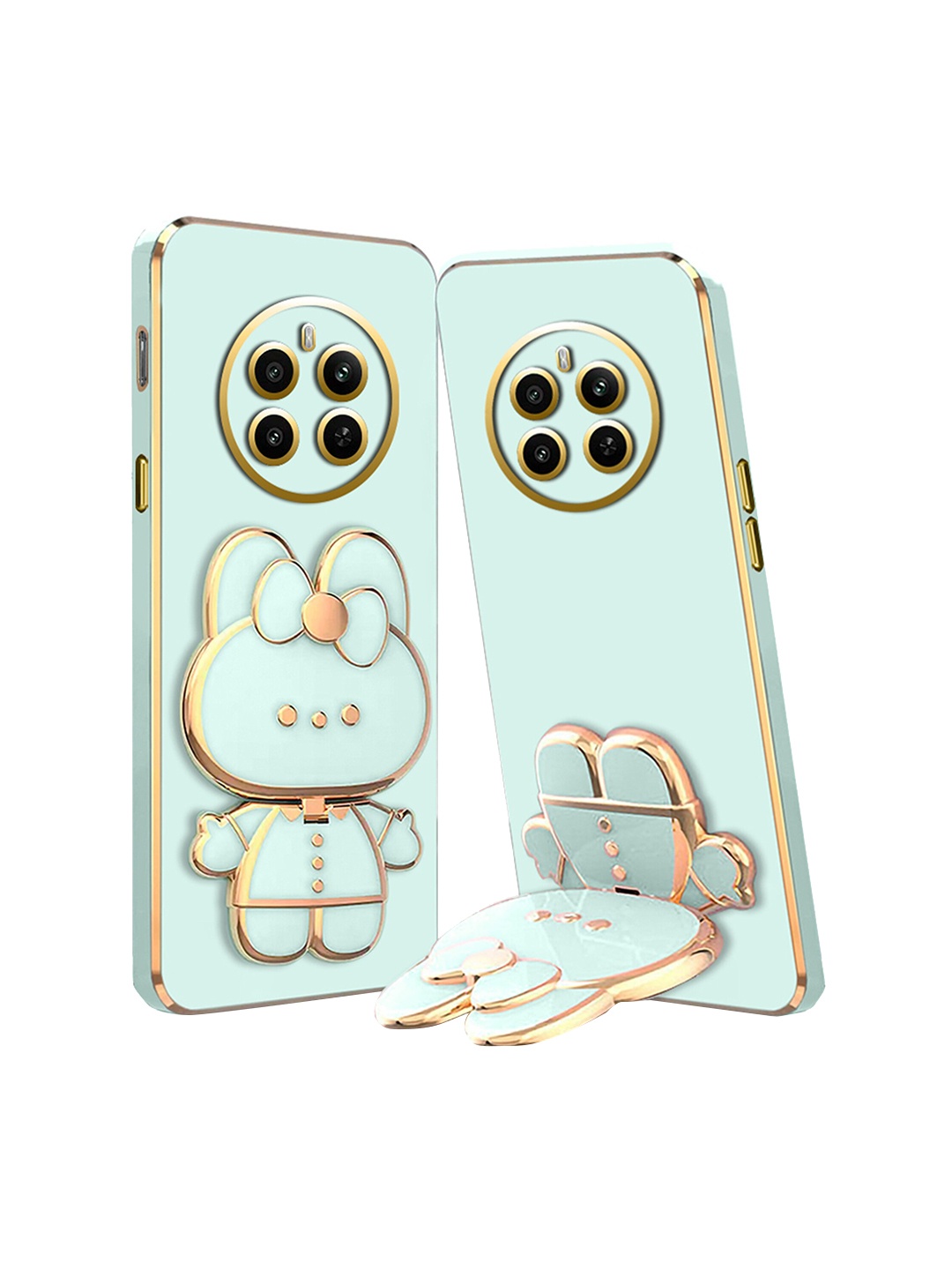 

Karwan 3D Cat Realme 12 Plus 5G Back Case, Green