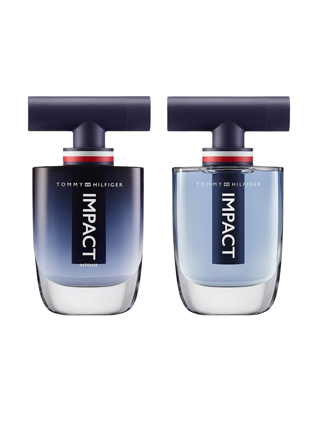 

Tommy Hilfiger Impact Intense EDP & Impact Long Lasting Eau De Toilette - 100ml Each, Transparent