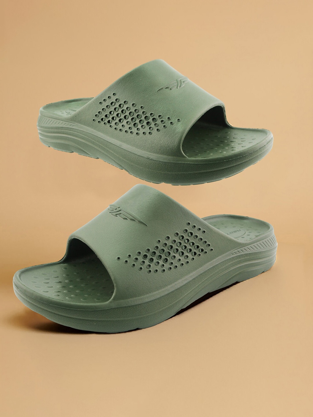 

Red Tape Men Comfort Sliders, Olive