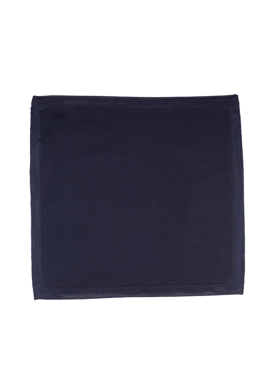 

The Tie Hub Knitted Pocket Square, Navy blue