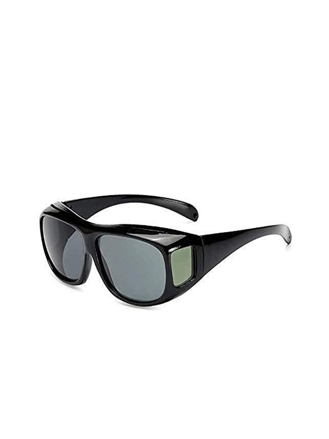 

TEEMOODS Unisex Oversized Sunglass With UV Protected Lens TM-1917BLK, Black