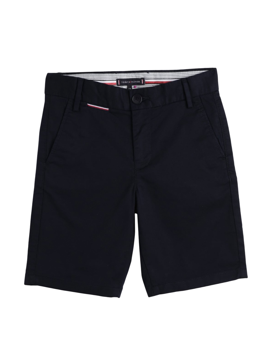

Tommy Hilfiger Boys Mid-Rise Regular Shorts, Blue