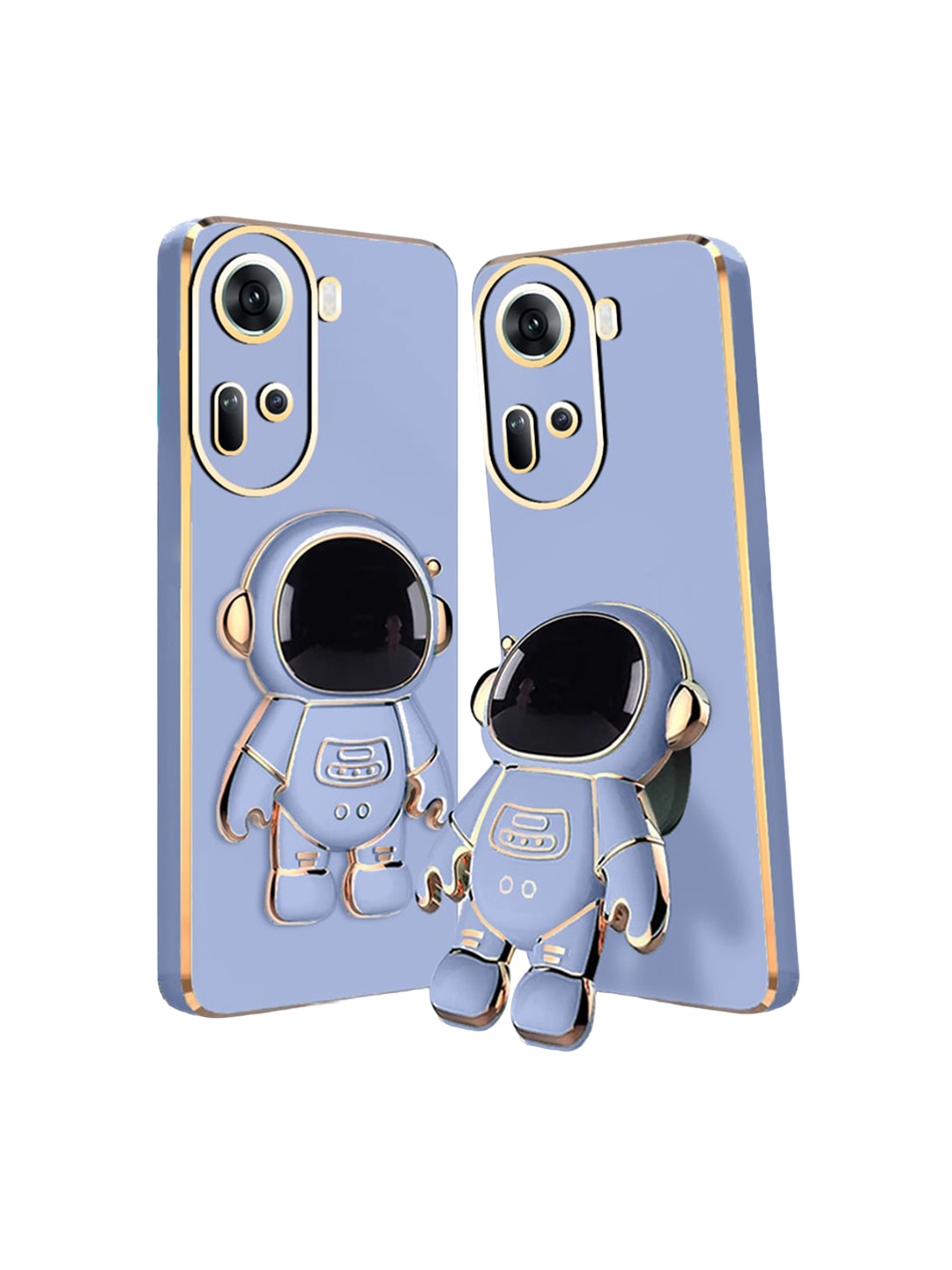 

Karwan Oppo Reno 11 5G Mobile Back Case, Blue