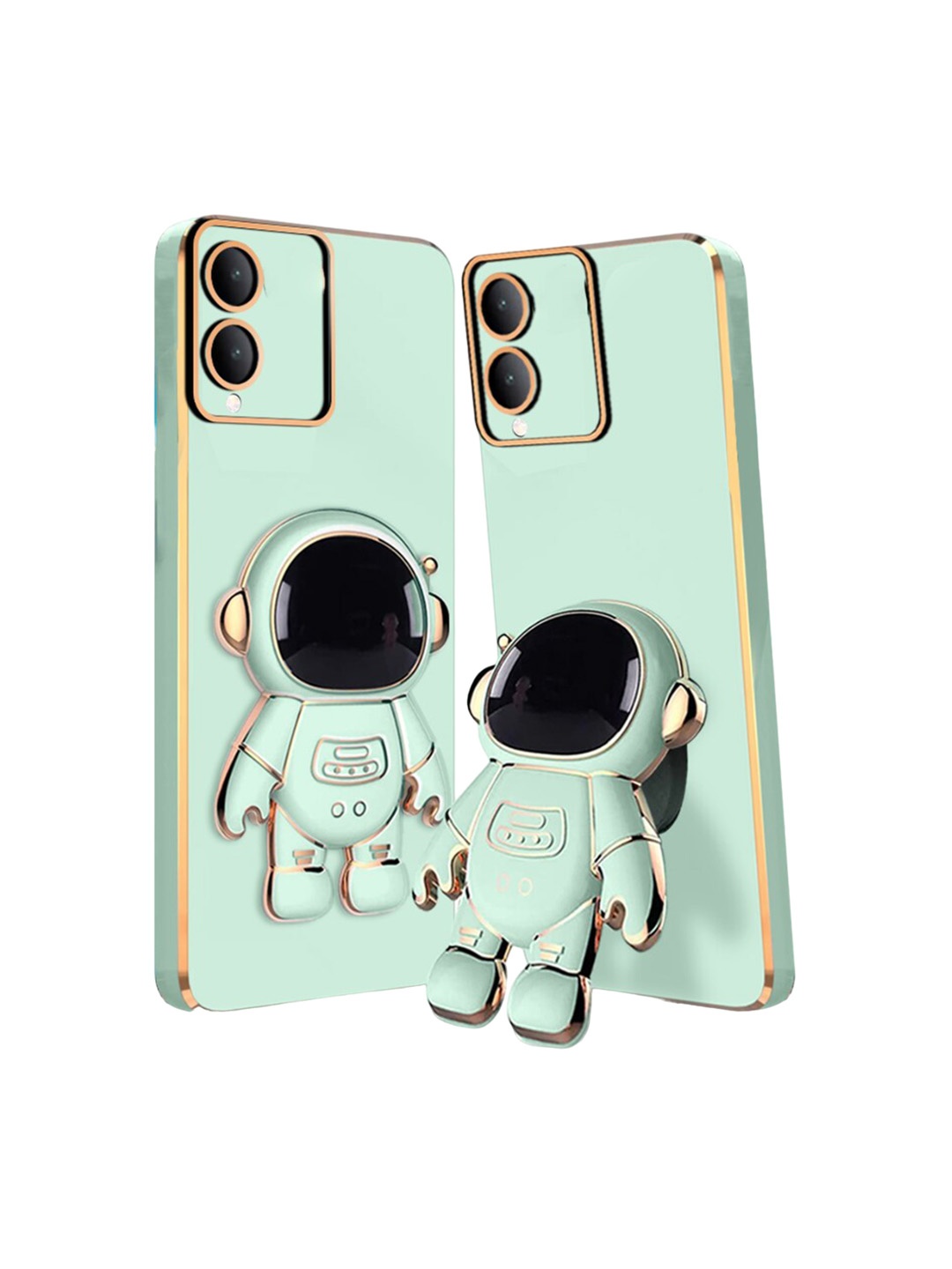 

Karwan Vivo Y17S Back Case, Green