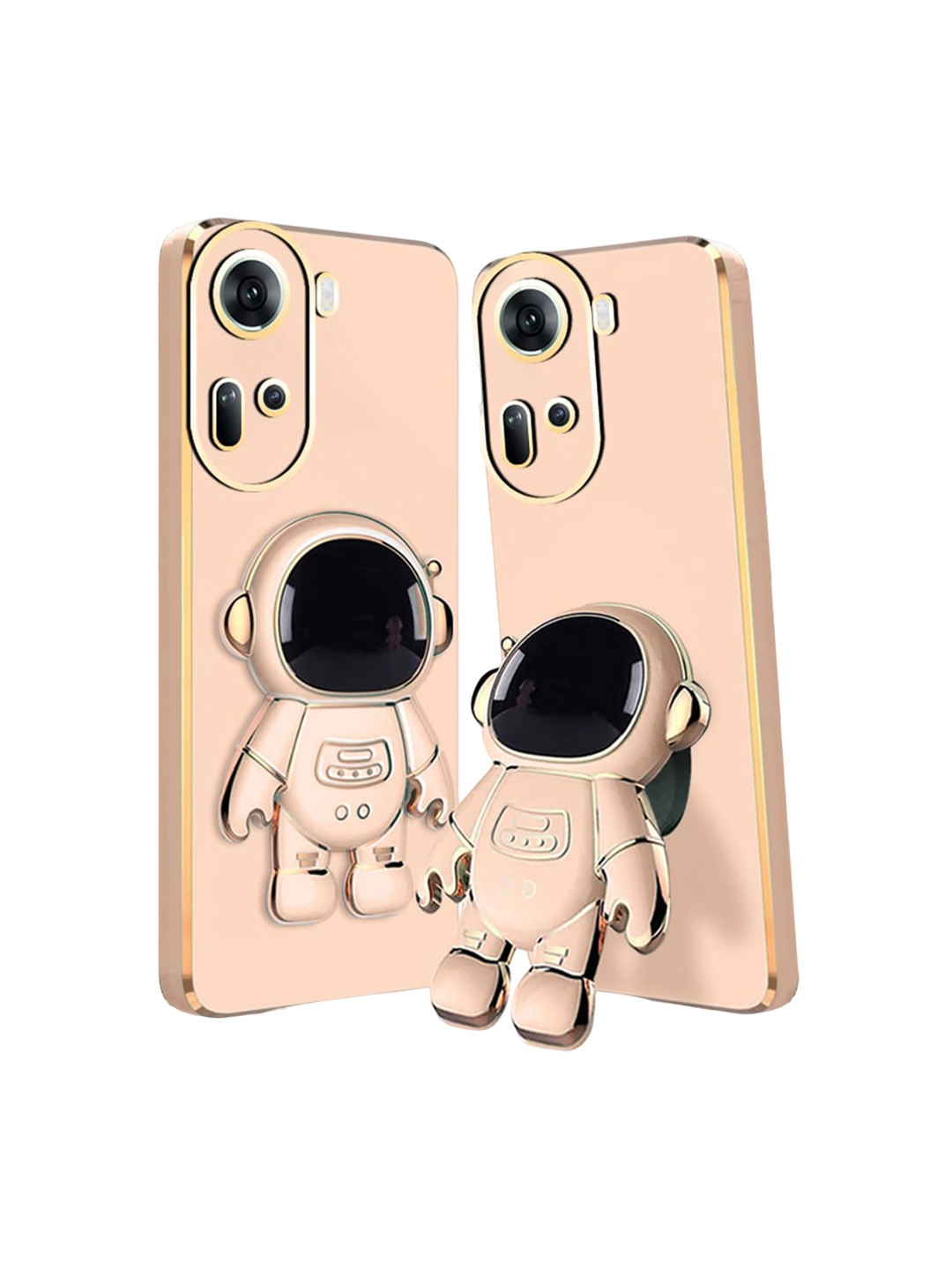 

Karwan Oppo Reno 11 5G Mobile Back Case, Pink