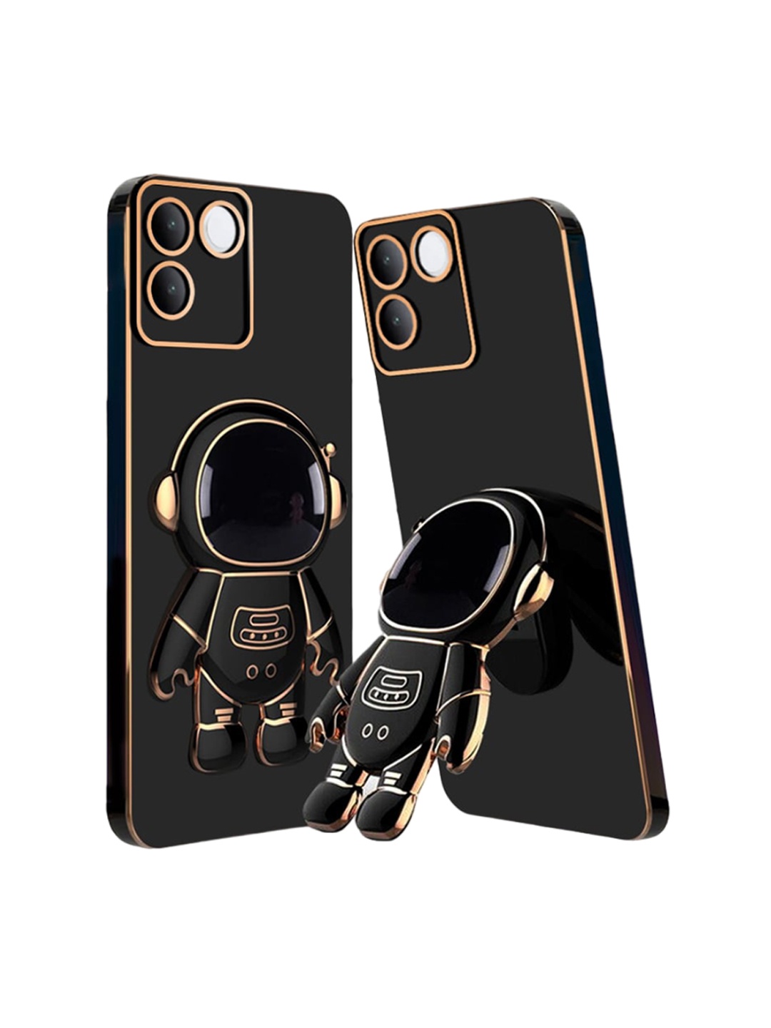 

Karwan iQOO Z7 Pro 5G Back Case, Black