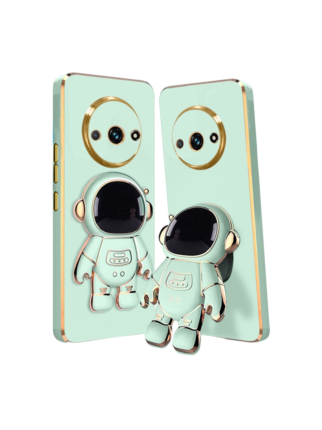

Karwan Redmi A3 Mobile Back Case, Green