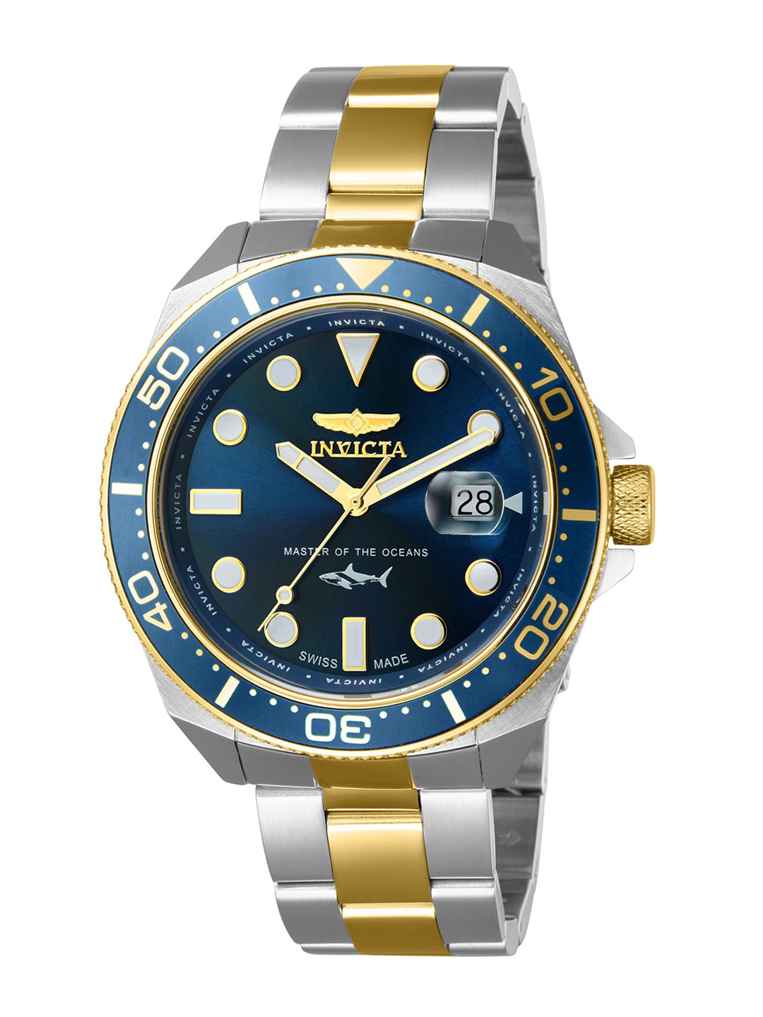 

Invicta Men Analogue Watch 39872, Gold