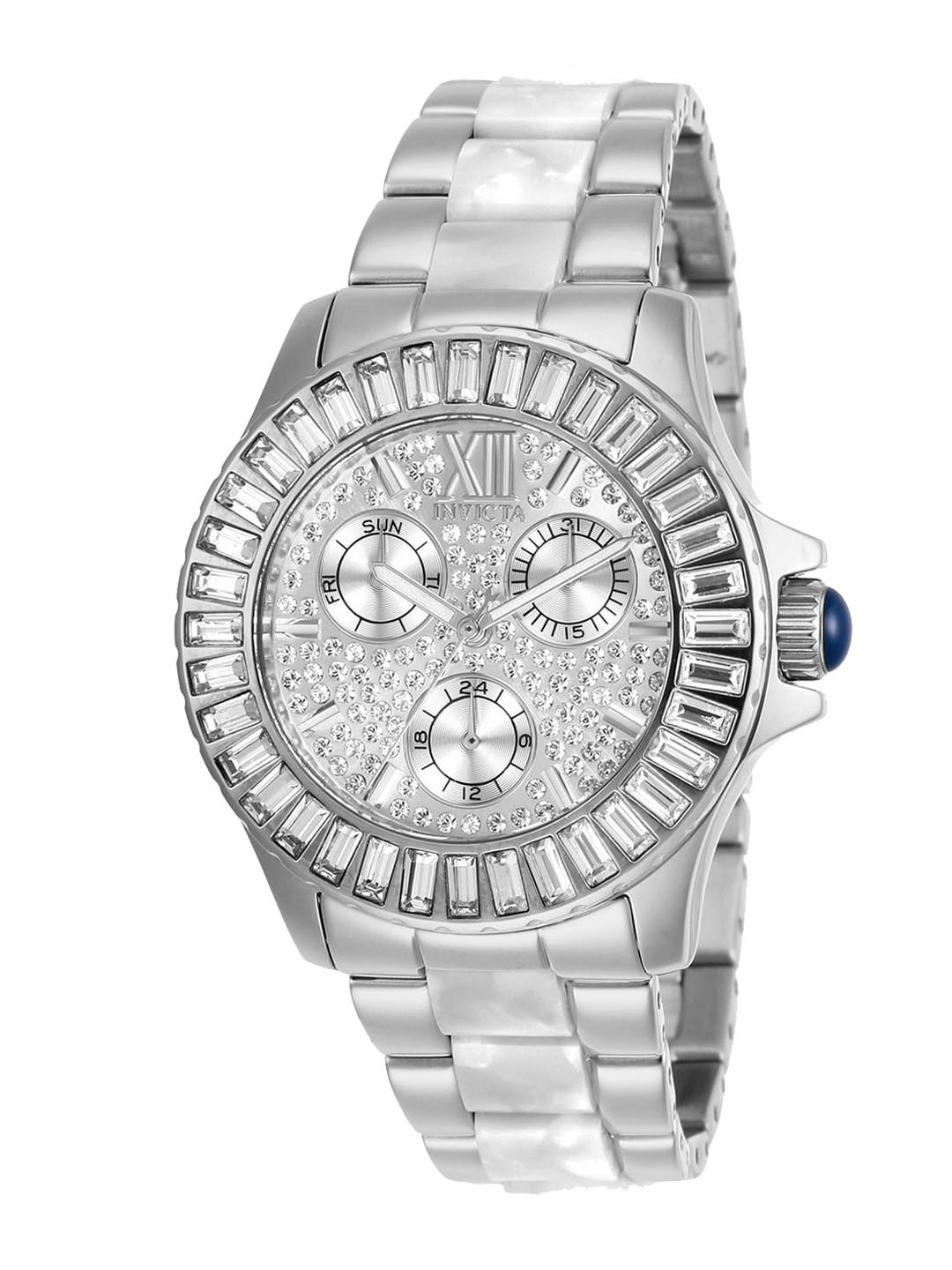 

Invicta Women Embellished Dial Analogue Watch 29100, Grey