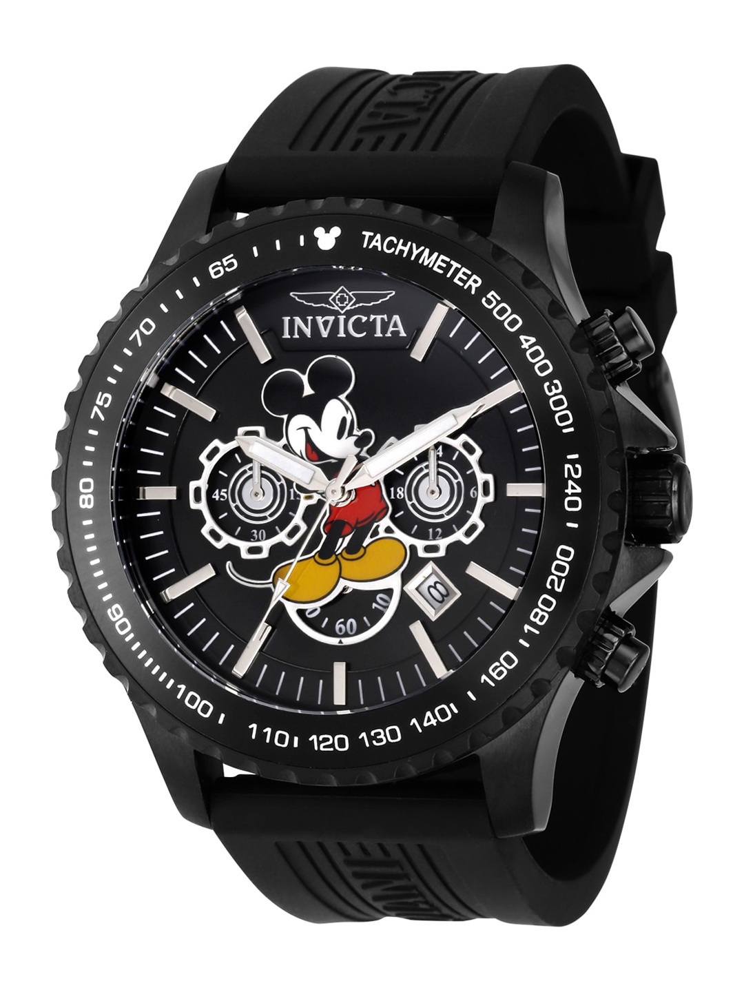 

Invicta Men Skeleton Dial & Straps Analogue Watch 39043, Black