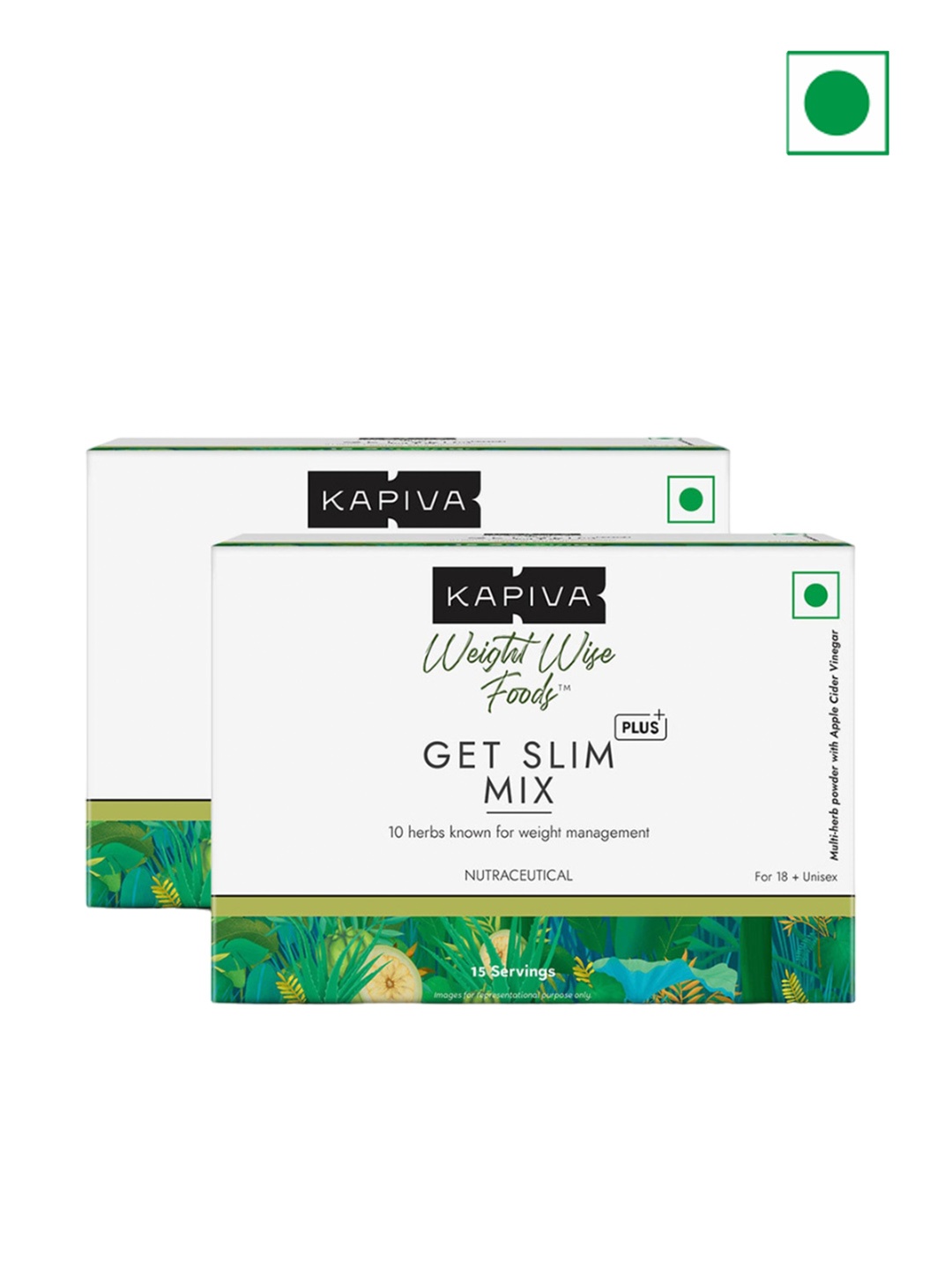 

Kapiva Set Of 2 Get Slim Mix For Weight Management - 5g Each, Na