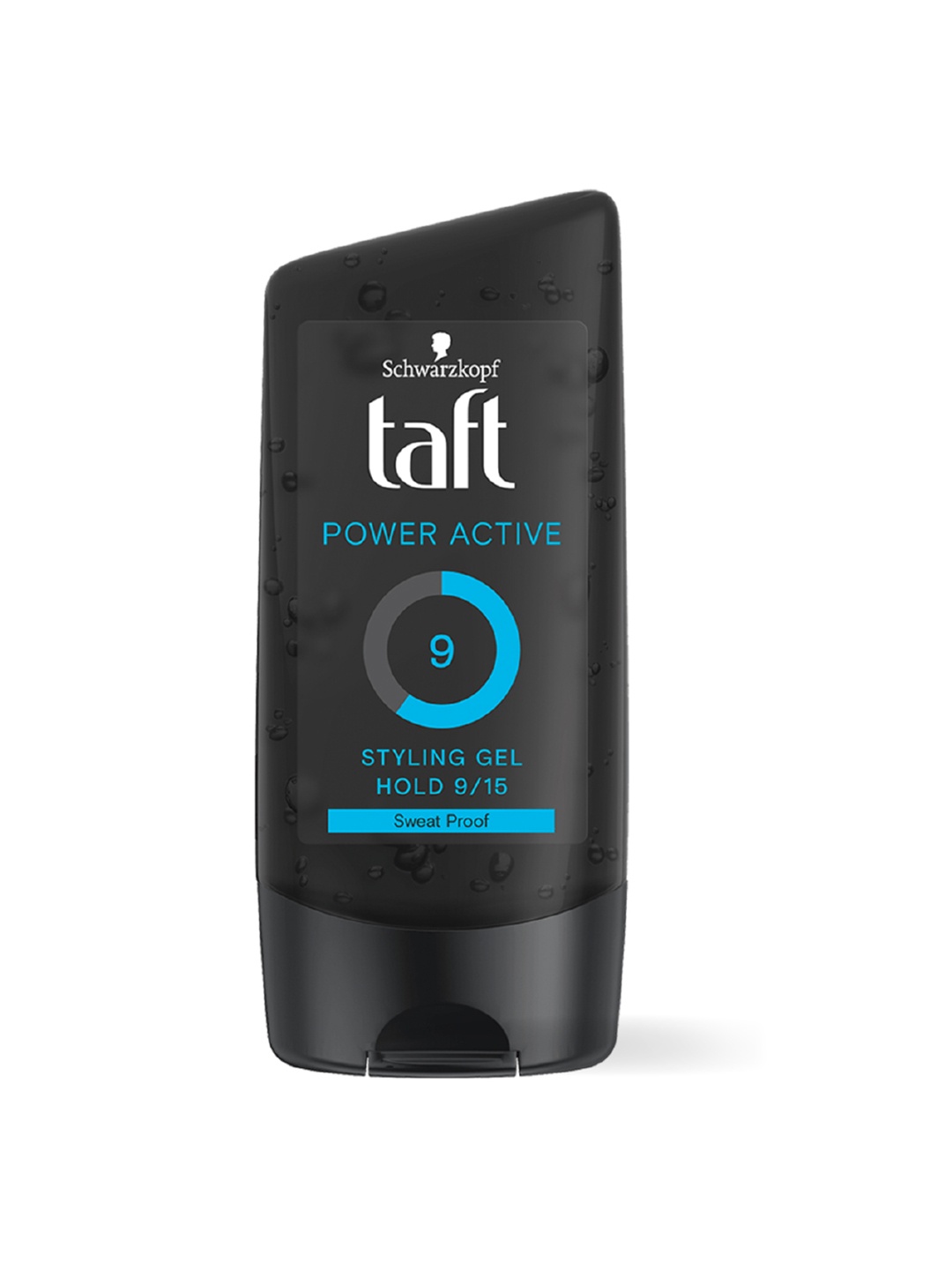 

Schwarzkopf Taft Power Strong Hold 9 Sweat Proof Hair Styling Gel - 150ml, Black