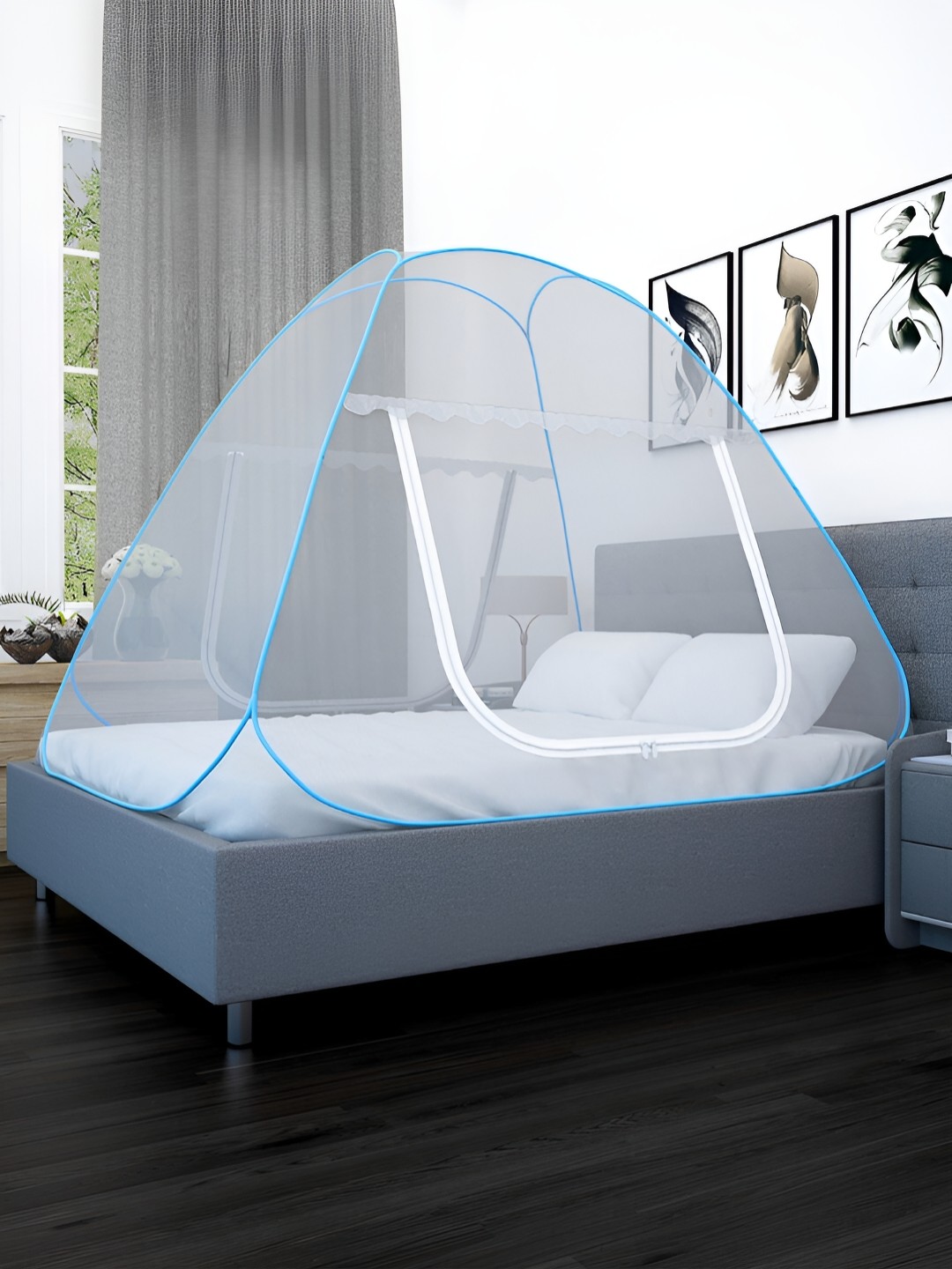 

Cortina White King Size Tent Mosquito Net