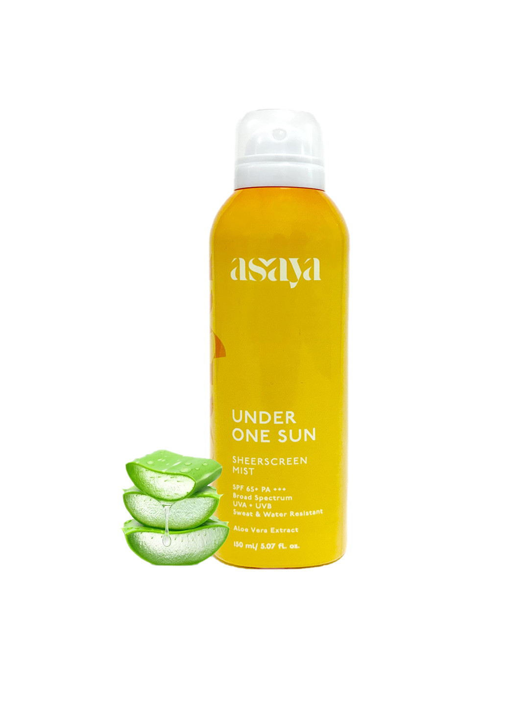 

Asaya Shower Oil Sheerscreen Mist Lush Hand Cream Set, Yellow
