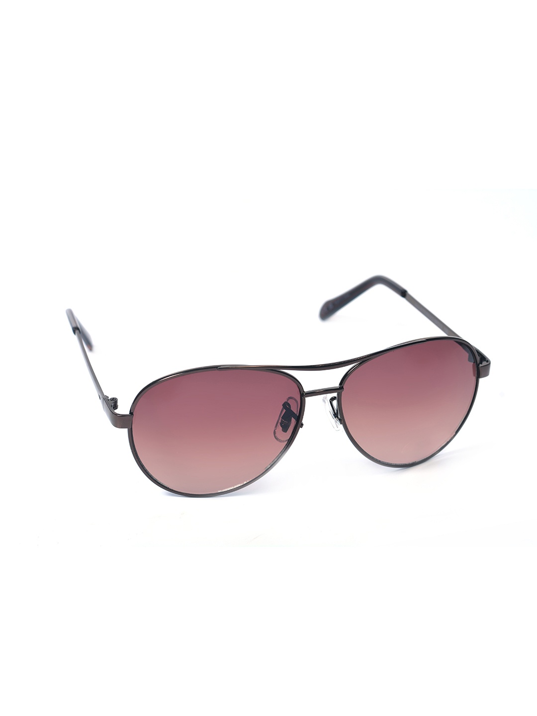 

Fossil Outlook Women Aviator Sunglasses with UV Protected Lens 23663536013, Brown