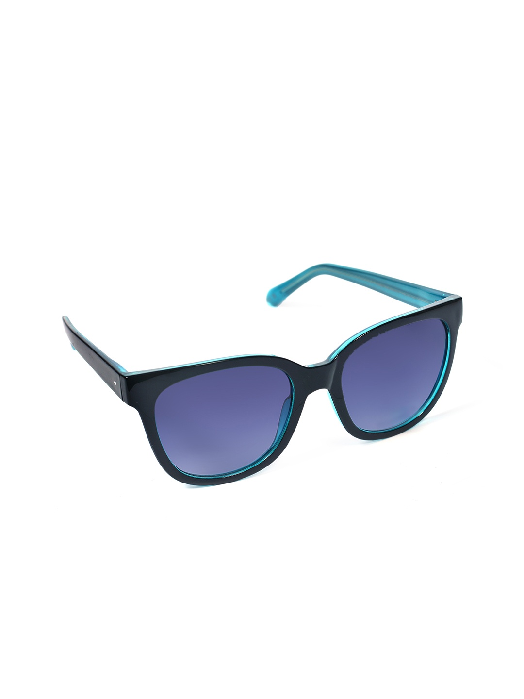 

Fossil Outlook Women Square Sunglasses with UV Protected Lens 16426952823, Blue