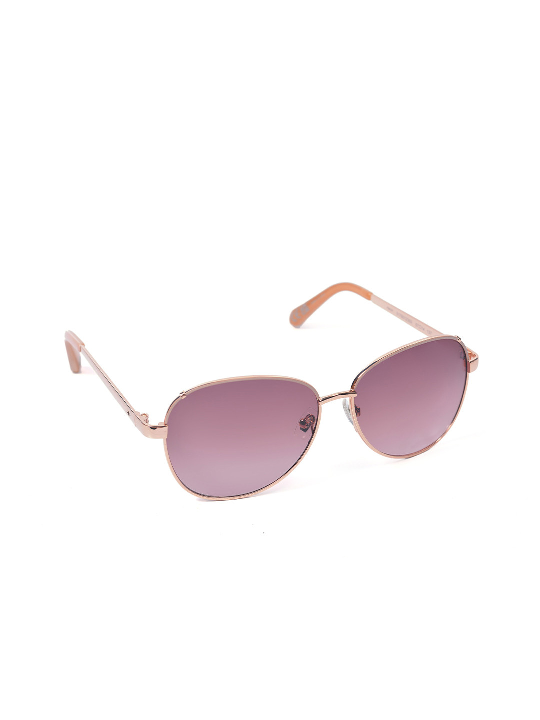 

Fossil Outlook Women Aviator Sunglasses with UV Protected Lens 23663537676, Brown