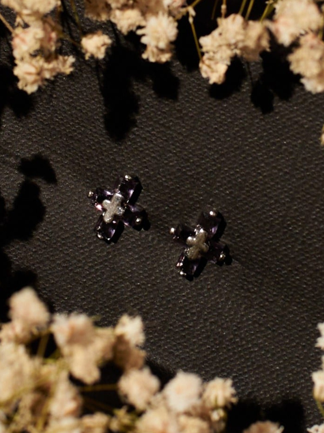 

SALTY Contemporary Stud Earrings, Silver