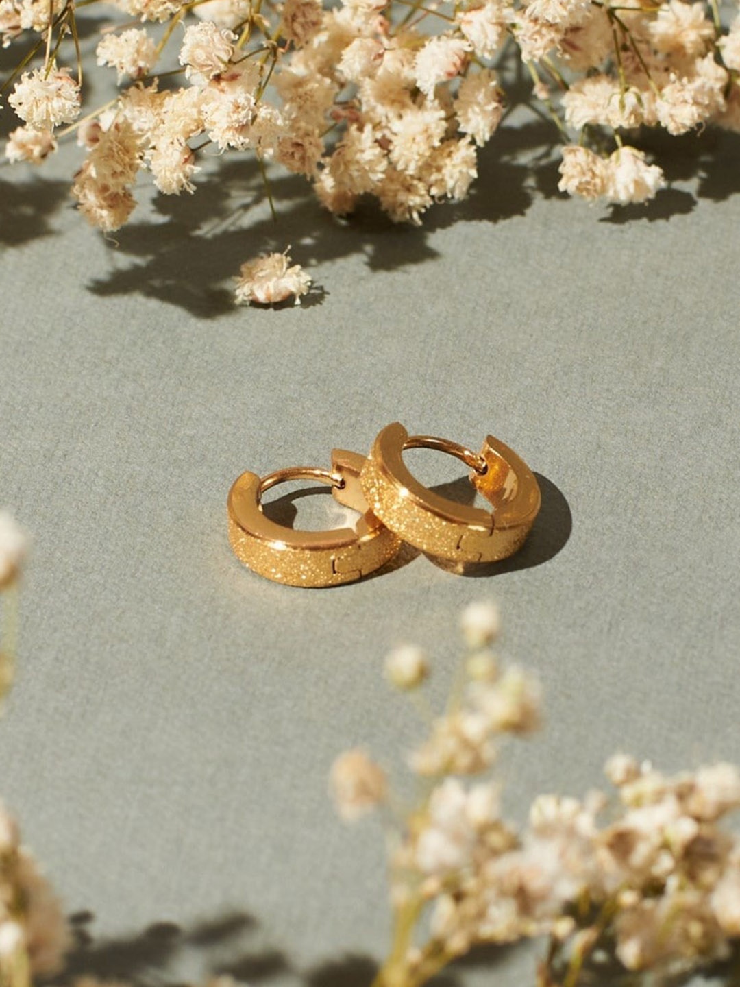 

SALTY Contemporary Hoop Earrings, Gold