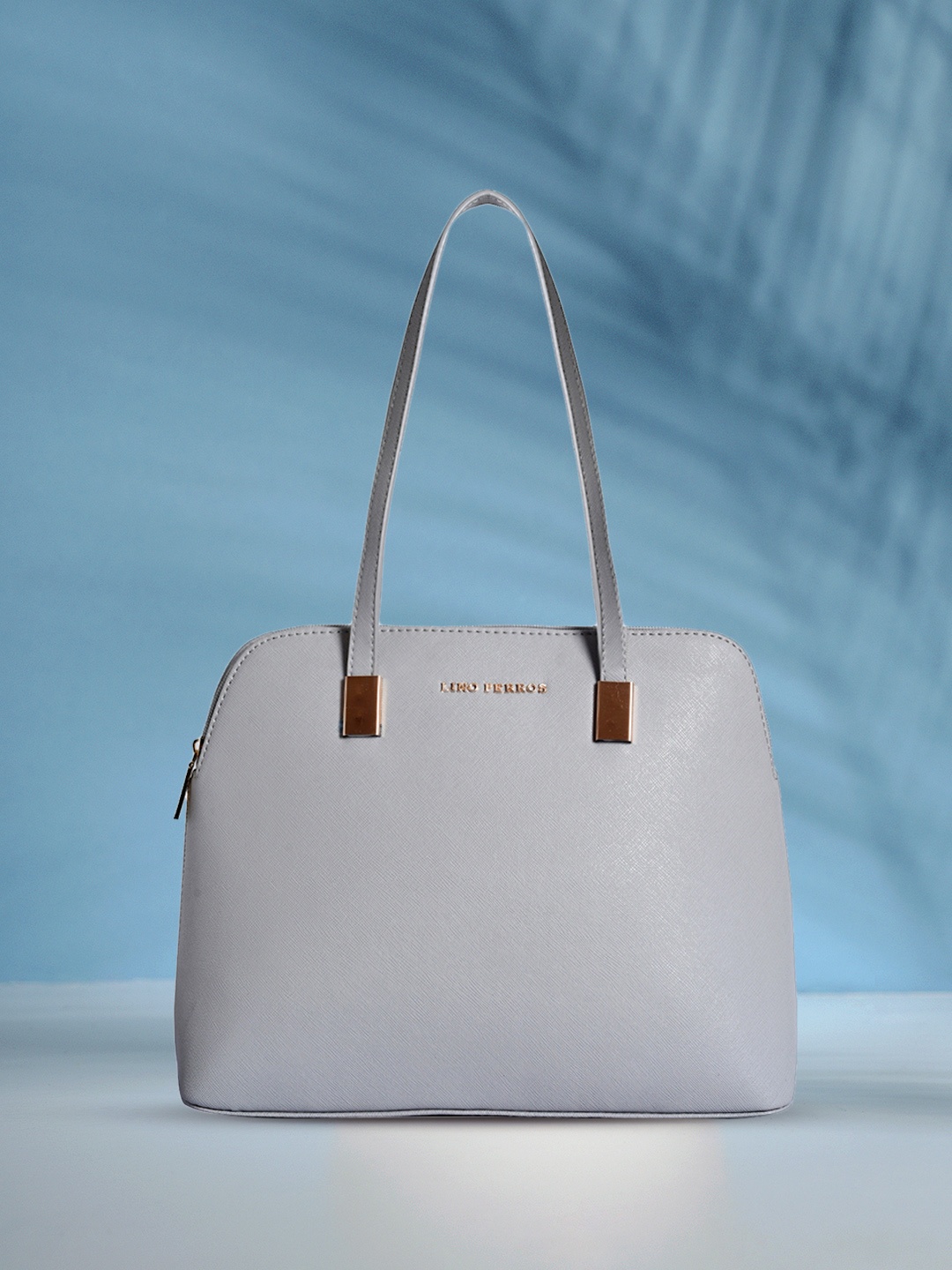 

Lisa Haydon for Lino Perros Grey Solid Shoulder Bag