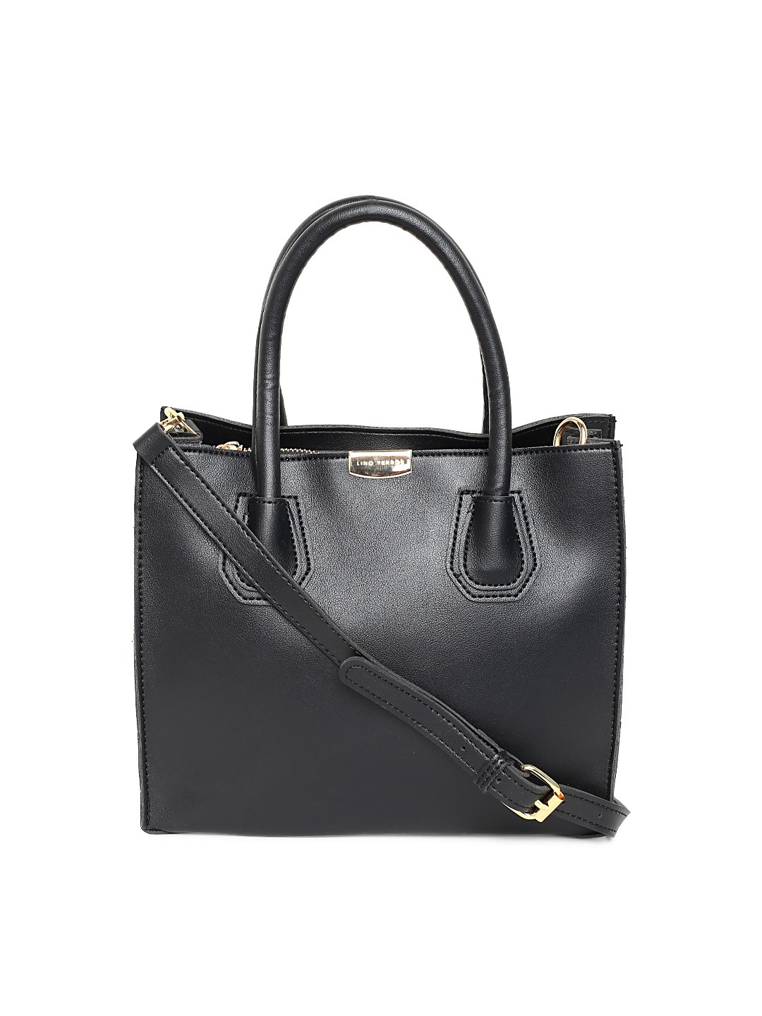 

Lisa Haydon for Lino Perros Black Solid Handheld Bag