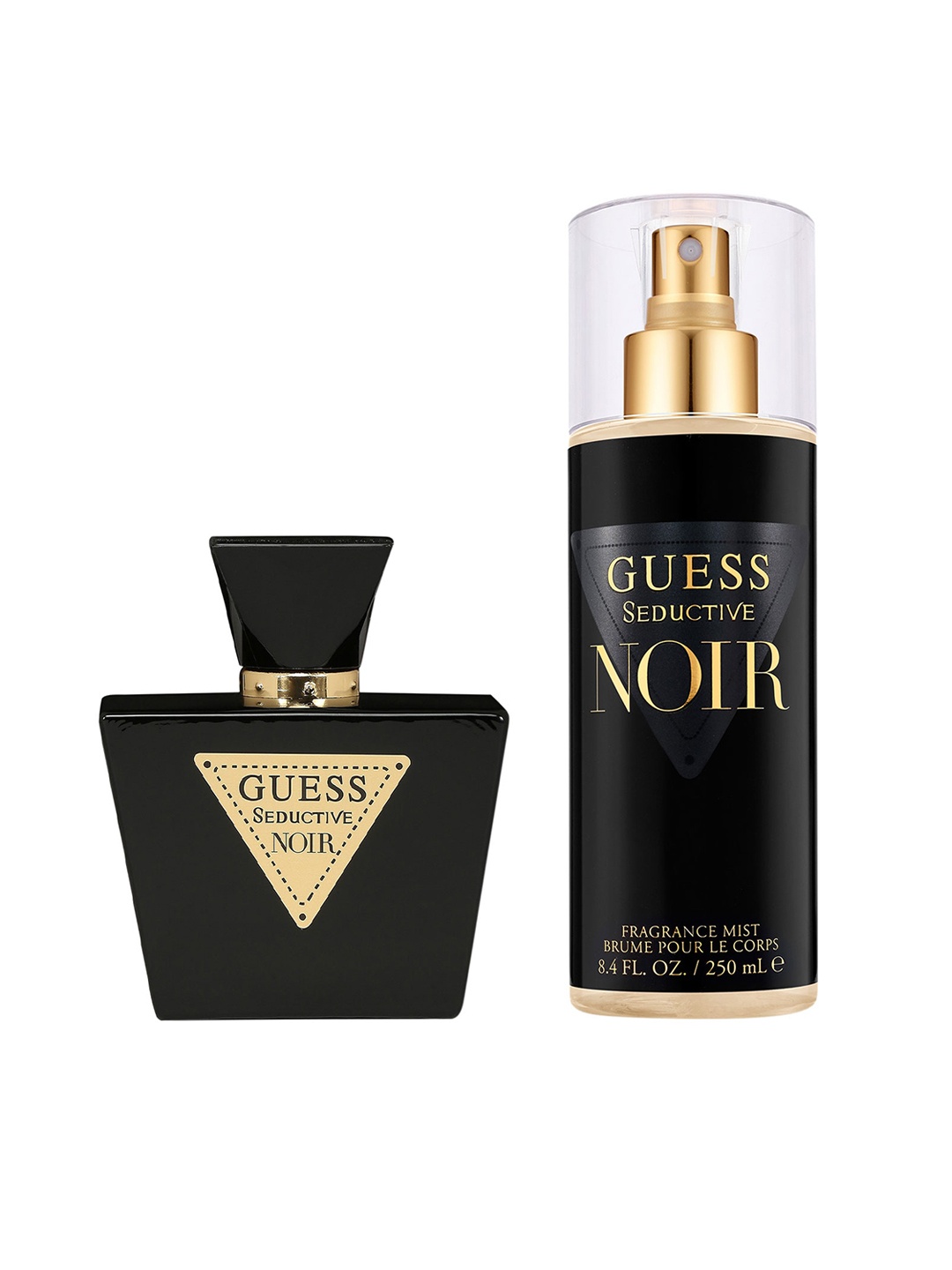 

GUESS Women Set Of 2 Seductive Noir EDT & Body Mist - 30 ml + 250 ml, Black