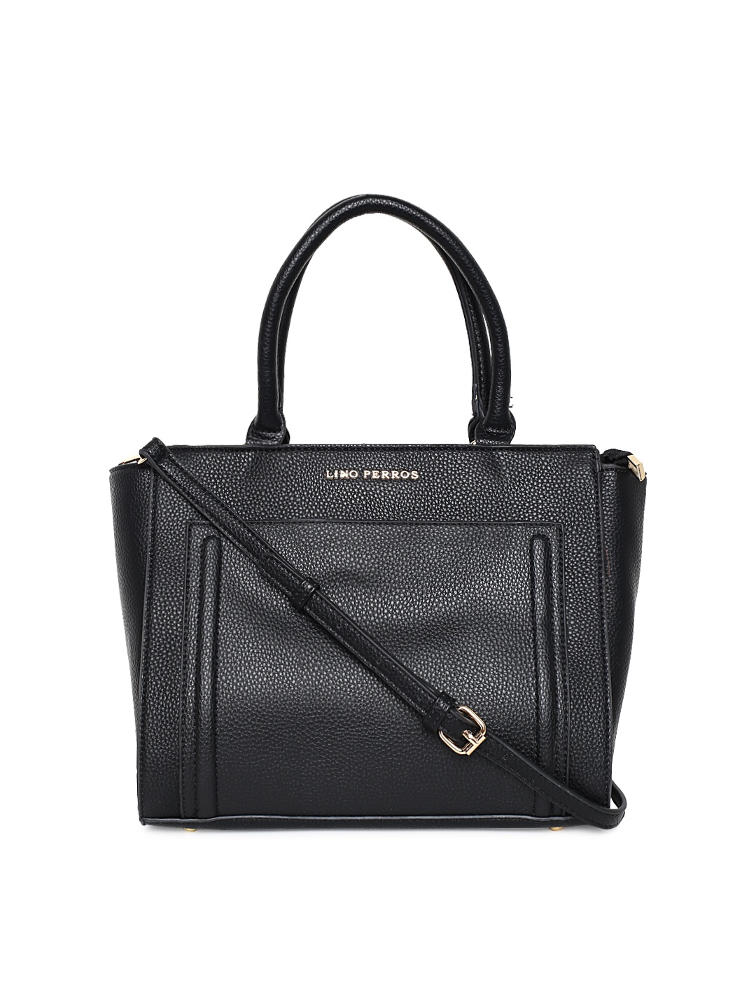 

Lisa Haydon for Lino Perros Black Solid Handheld Bag