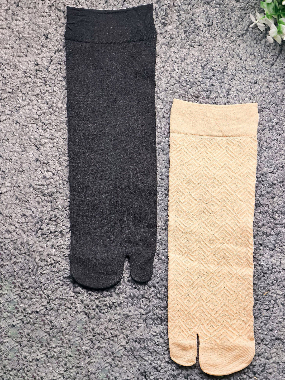 

Brauch Women Pack Of 2 Calf-Length Socks, Cream