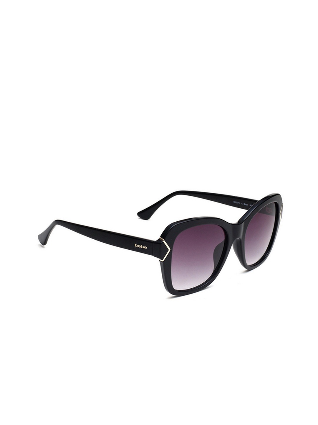 

bebe Women Cateye Sunglasses with 100% UV Protected Lens BEBE 3073 C1 54 S, Purple