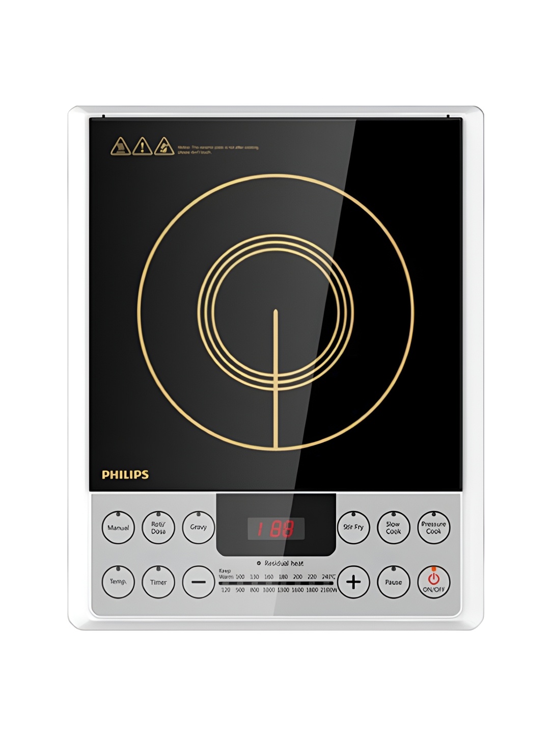 

Philips 2100 Watts Induction Cooktop, Black