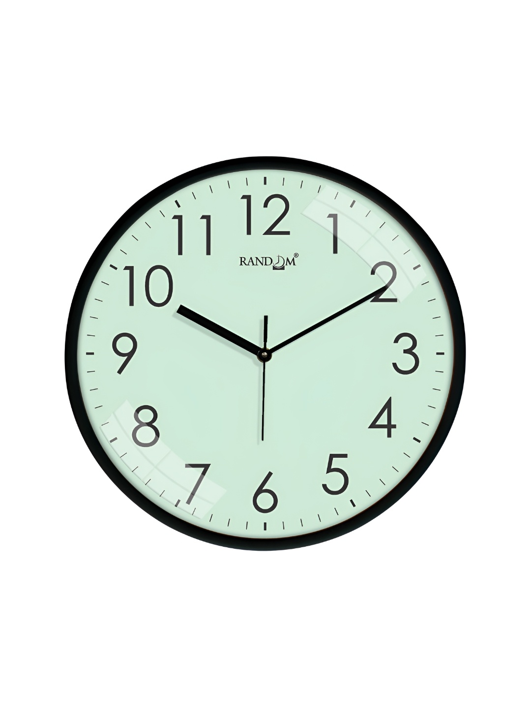 

RANDOM Green & Black Traditional Wall Clock