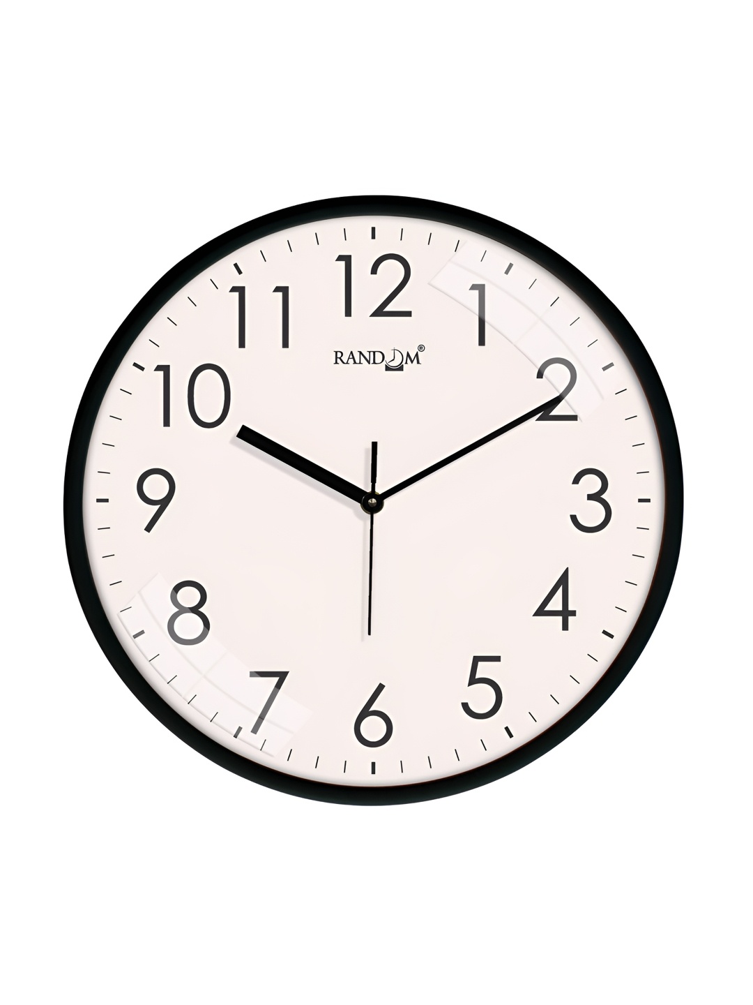 

RANDOM White & Black Contemporary Wall Clock