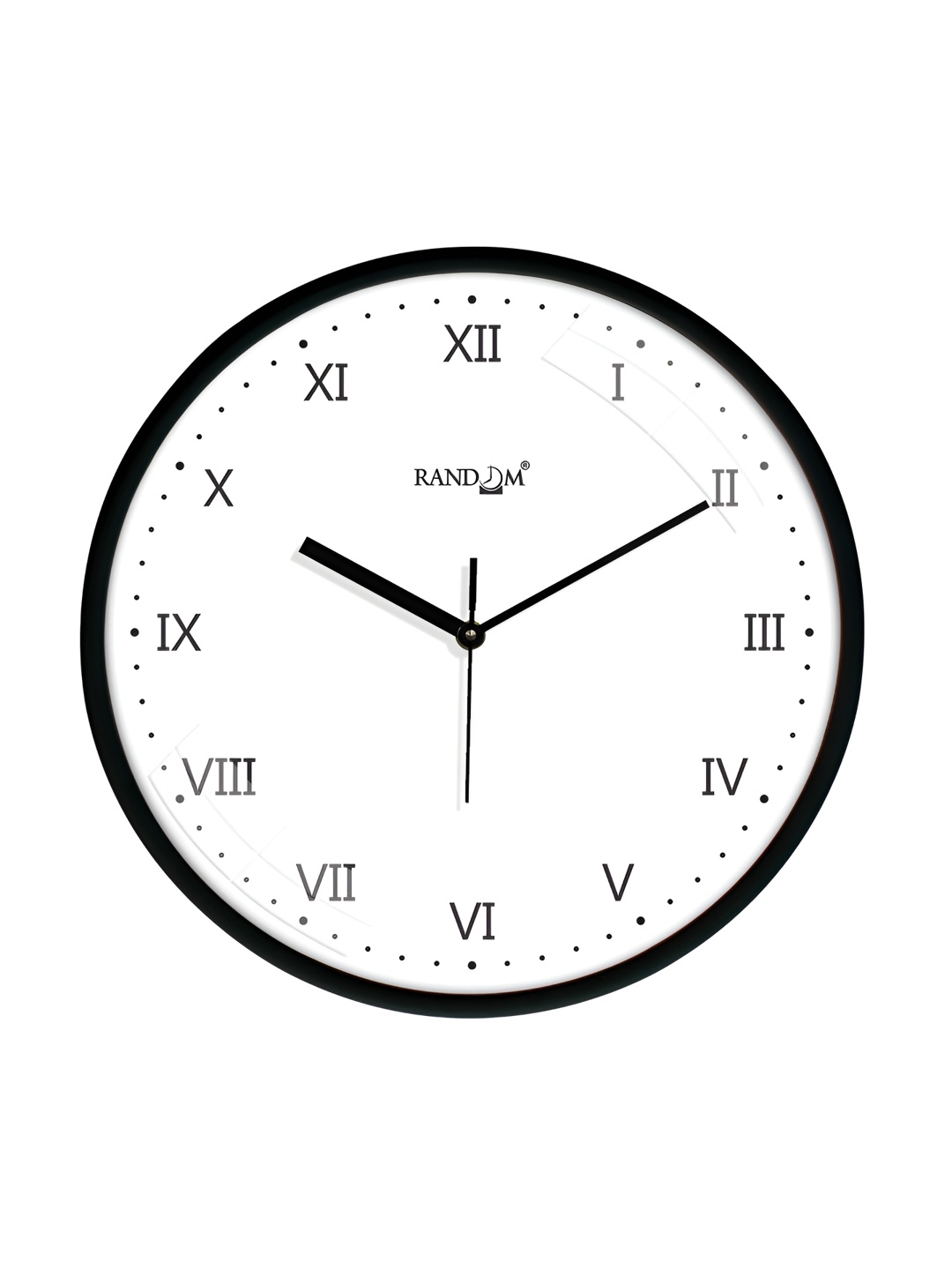 

RANDOM Black & White Analogue Contemporary Wall Clock