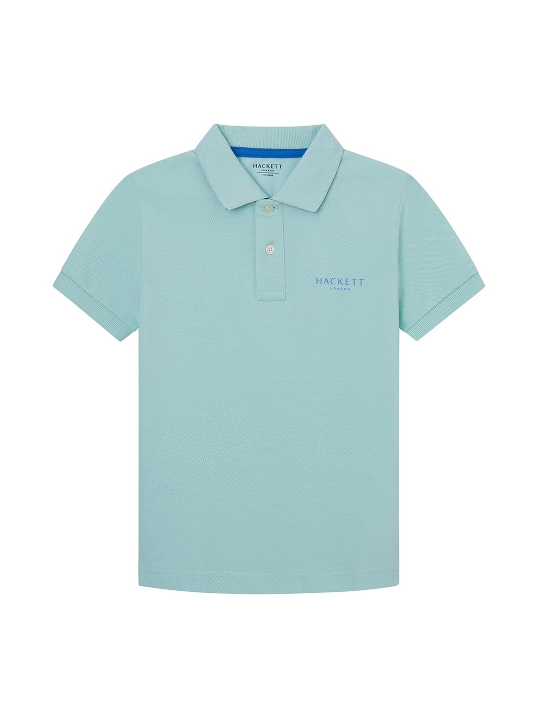 

HACKETT LONDON Boys Polo Collar Cotton T-shirt, Blue