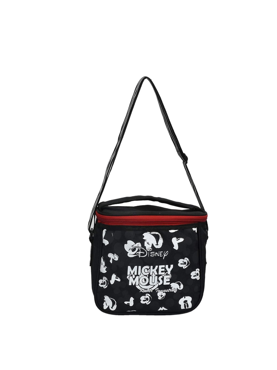 

Kuber Industries Mickey Mouse Printed Lunch bag, Black