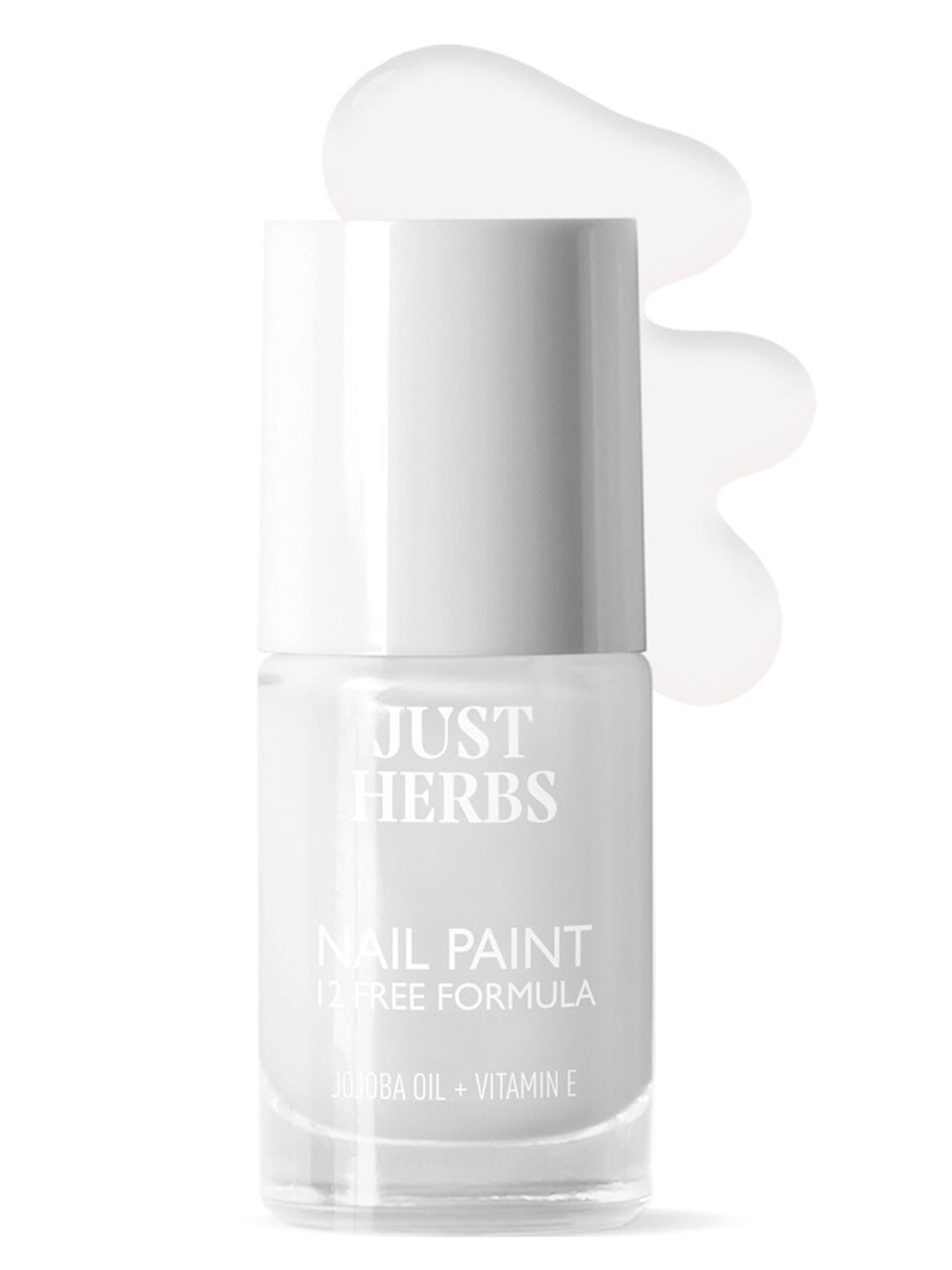 

Just Herbs 12 Free Nail Paint - 11 ml - Vanilla Silk - 21, White