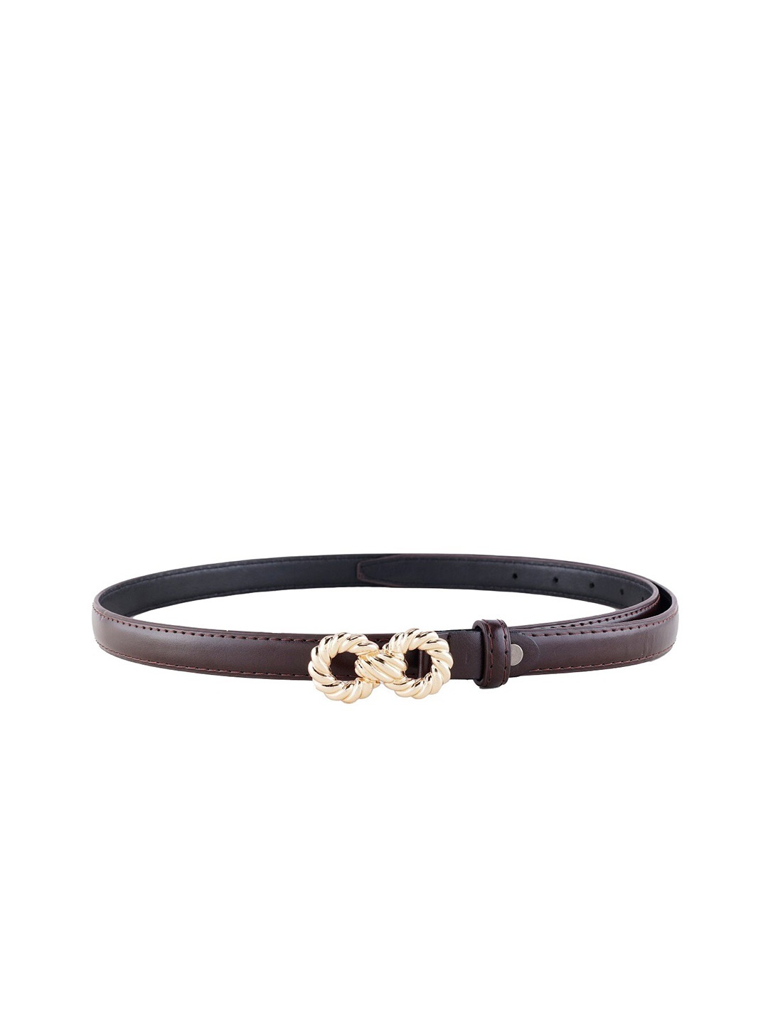 

ZEVORA Women Leather Belt, Brown