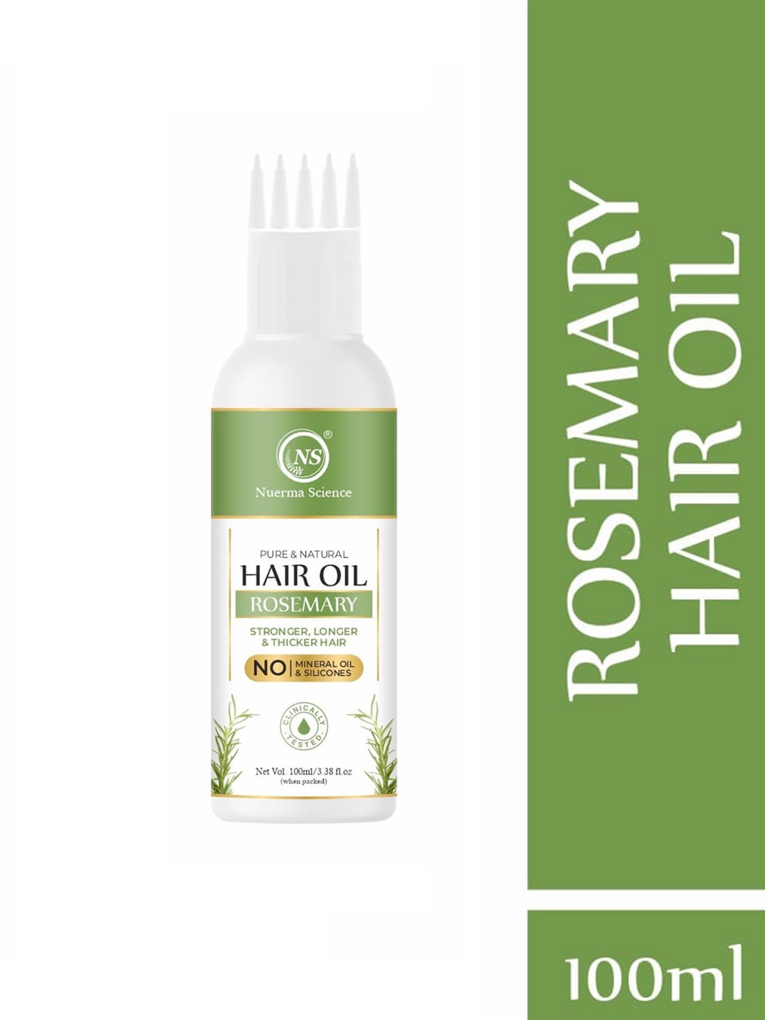 

Nuerma Science Dandruff Control Rosemary Hair Oil - 100ml, Na