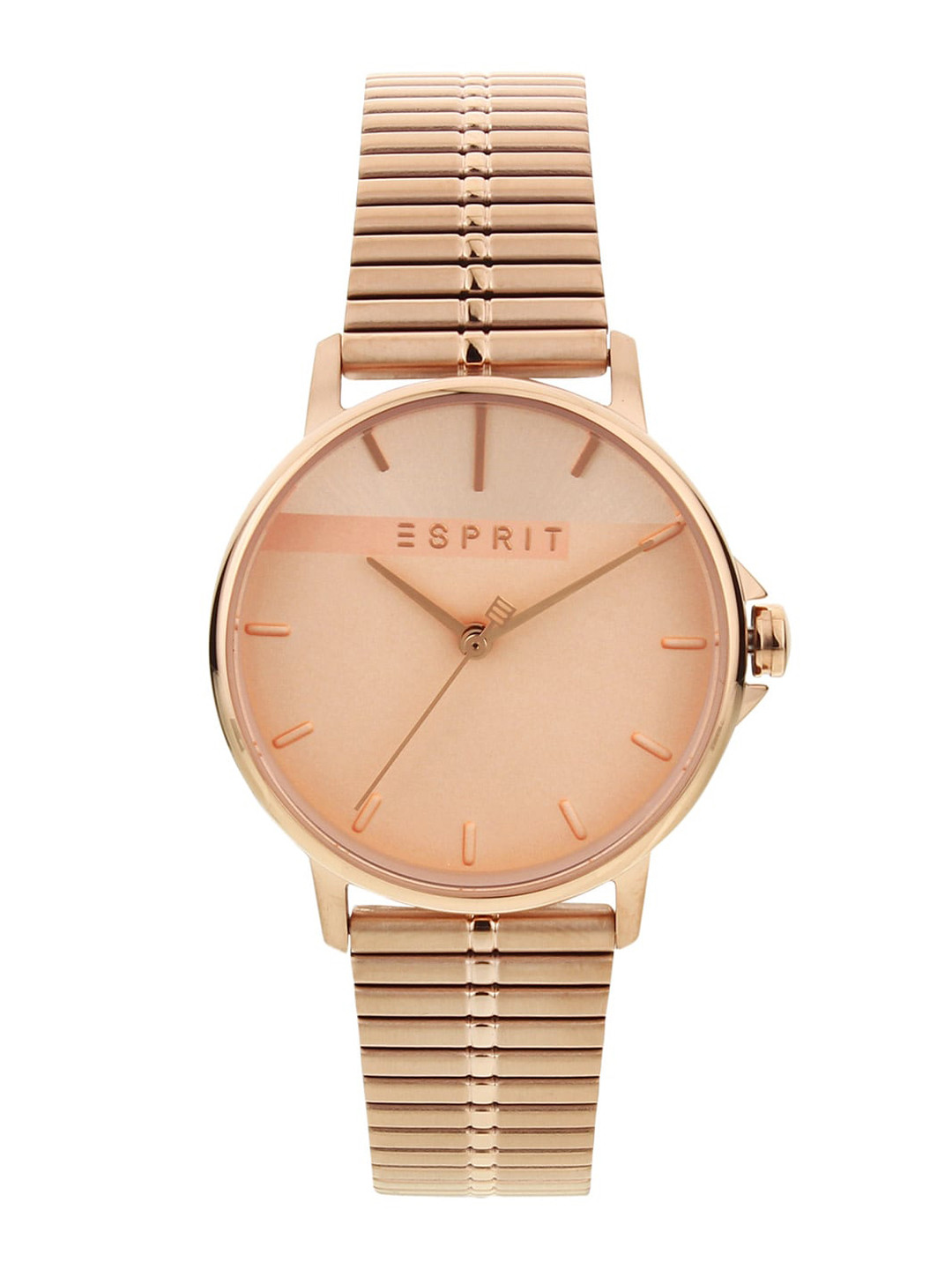 

ESPRIT Women Bracelet Style Straps Analogue Watch ES1L065M0085, Rose gold
