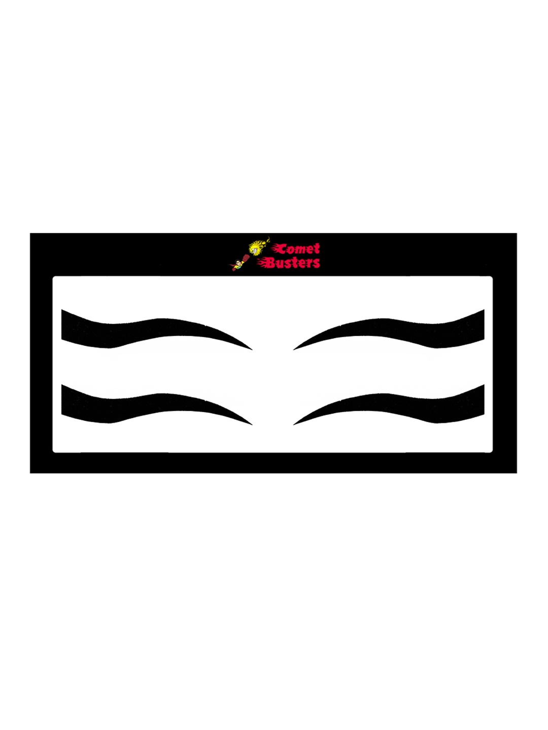 

Comet Busters Matte Eyeliner Stickers, Black