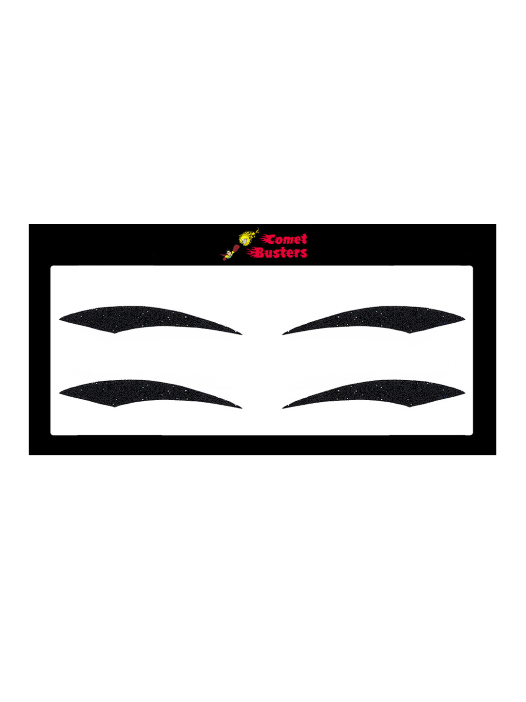 

Comet Busters Glitter Eyeliner Stickers, Black