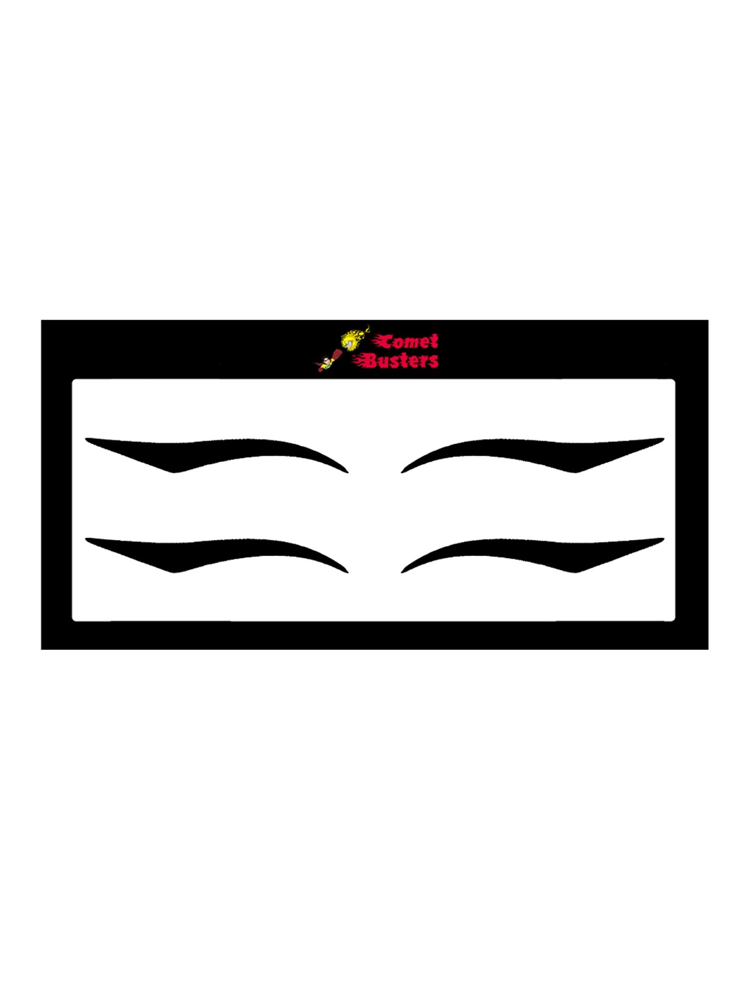 

Comet Busters Matte Eyeliner Stickers, Black