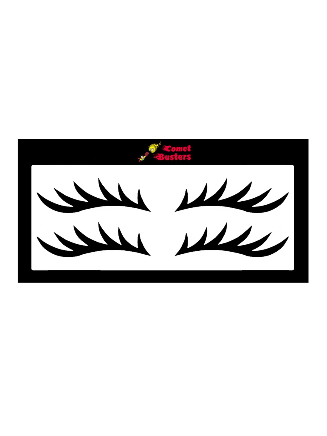 

Comet Busters Matte Eyeliner Stickers, Black